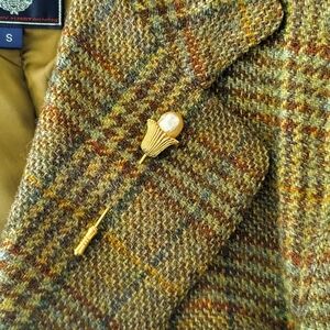 Sarah Coventry Stick Pin with Large Faux Pearl - Fashion Parade - 1970